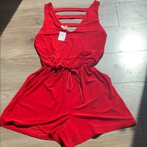 NWT Maurice’s red romper